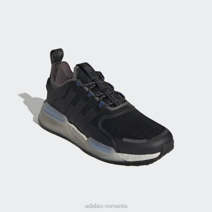 Adidas pantofi albi nmd-v3 bărbați negru/alb/gri 2JBN218