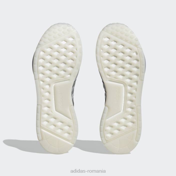 Adidas pantofi albi nmd-v3 eleganti bărbați gri/argintiu/alb 2JBN274