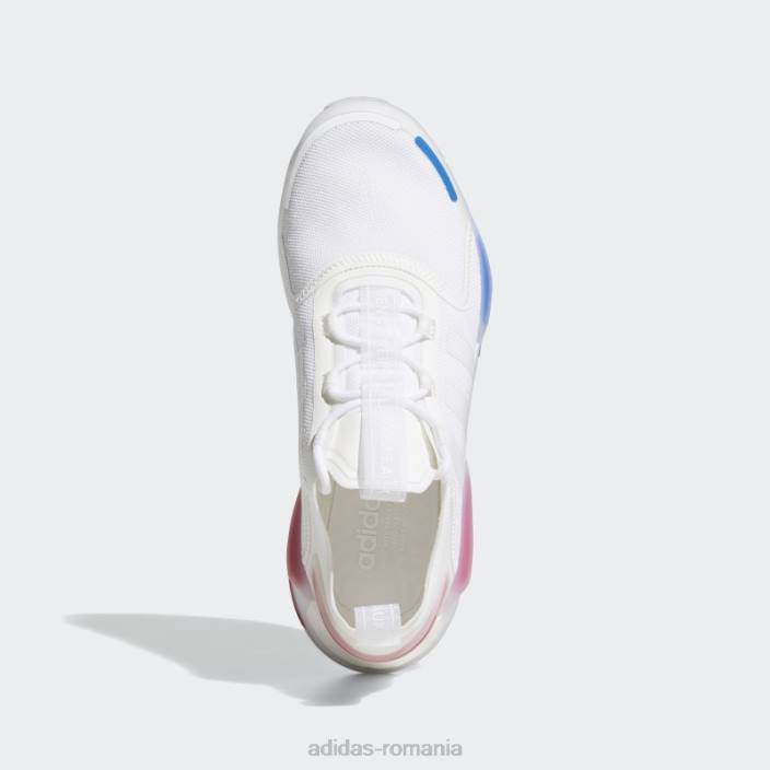 Adidas pantofi albi nmd-v3 moda bărbați alb 2JBN358