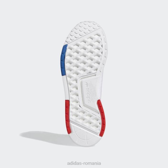 Adidas pantofi albi nmd-v3 moda bărbați alb 2JBN358