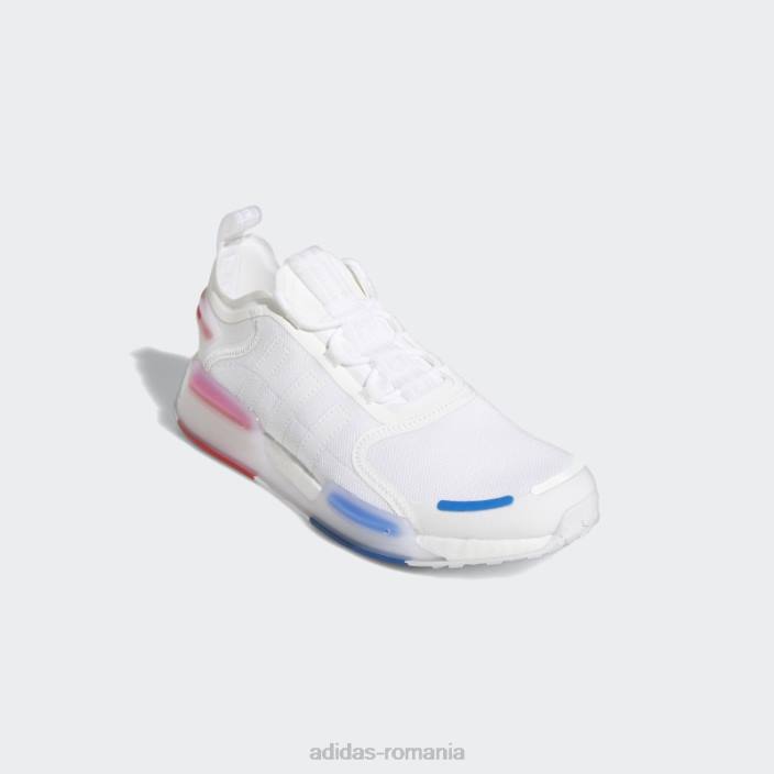 Adidas pantofi albi nmd-v3 moda bărbați alb 2JBN358
