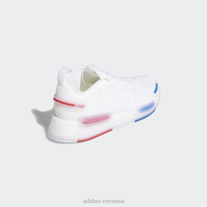 Adidas pantofi albi nmd-v3 moda bărbați alb 2JBN358