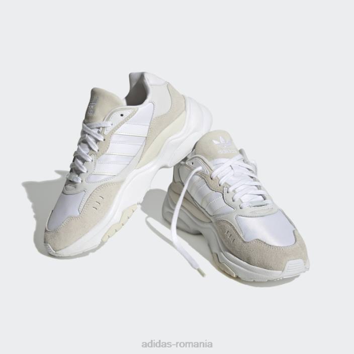 Adidas pantofi albi retropy f90 bărbați alb 2JBN4270
