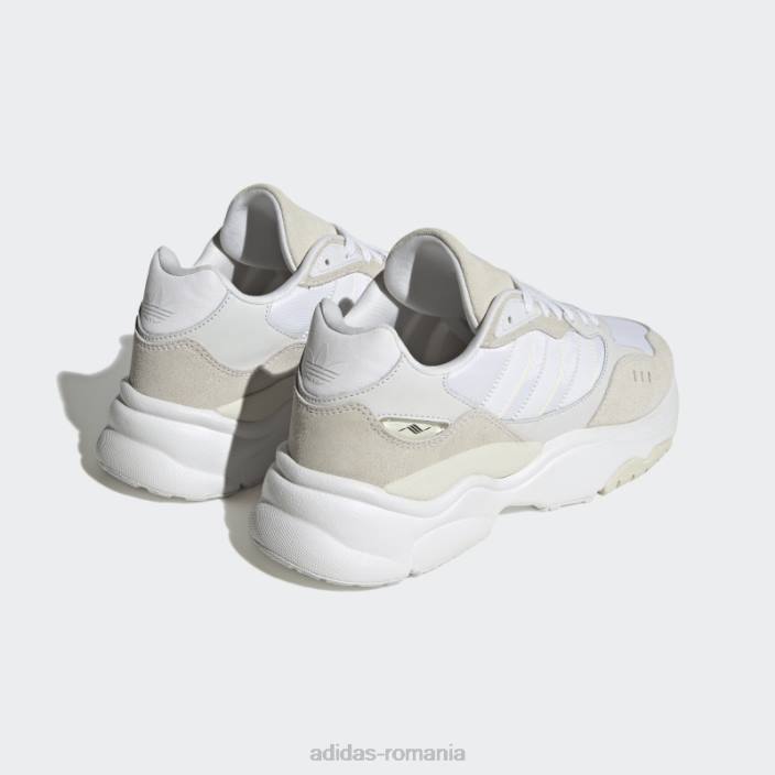 Adidas pantofi albi retropy f90 bărbați alb 2JBN4270