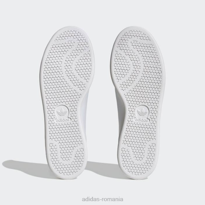 Adidas pantofi albi stan smith x andré saraiva bărbați alb negru 2JBN4283