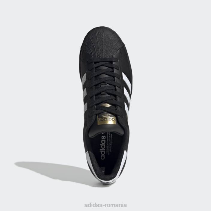 Adidas pantofi albi superstar de modă bărbați alb negru 2JBN121