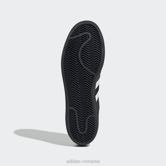 Adidas pantofi albi superstar de modă bărbați alb negru 2JBN121