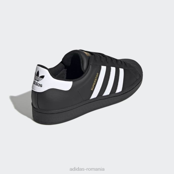 Adidas pantofi albi superstar de modă bărbați alb negru 2JBN121