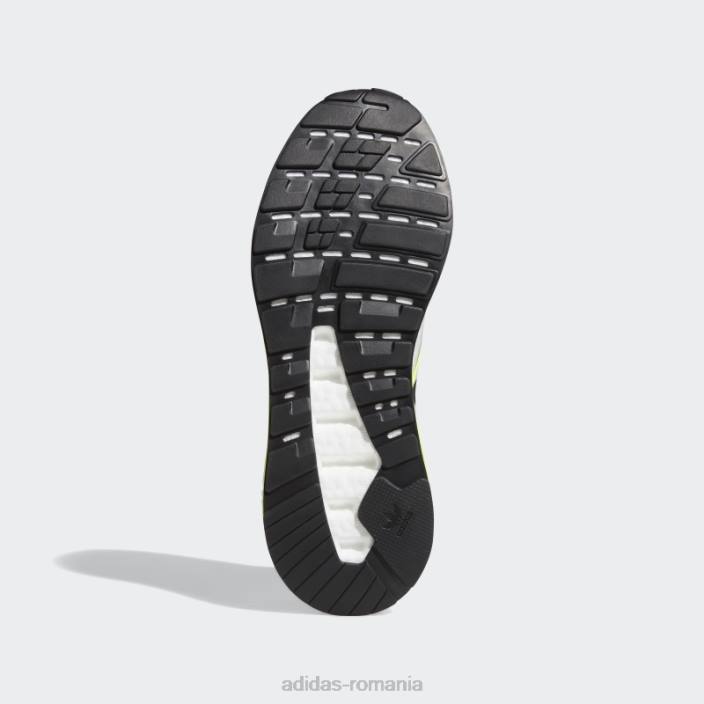 Adidas pantofi albi zx 2k boost bărbați alb/galben/negru 2JBN3659
