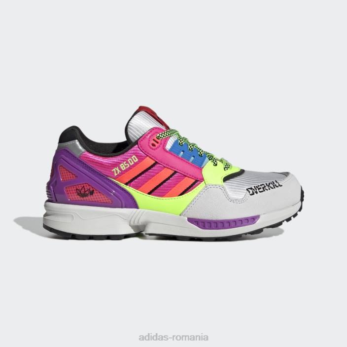 Adidas pantofi albi zx 8500 overkill (the o). bărbați alb/verde/negru 2JBN742