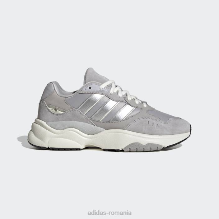 Adidas pantofi argintii retropy f90 bărbați gri/argintiu/alb 2JBN151