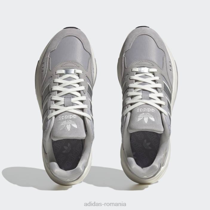 Adidas pantofi argintii retropy f90 bărbați gri/argintiu/alb 2JBN151