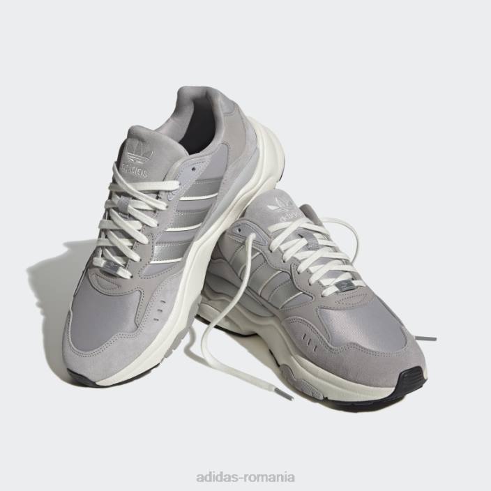 Adidas pantofi argintii retropy f90 bărbați gri/argintiu/alb 2JBN151