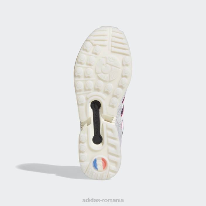 Adidas pantofi argintii zx 5000 vieux lyon bărbați argintiu/roz/alb 2JBN748