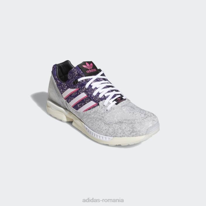 Adidas pantofi argintii zx 5000 vieux lyon bărbați argintiu/roz/alb 2JBN748