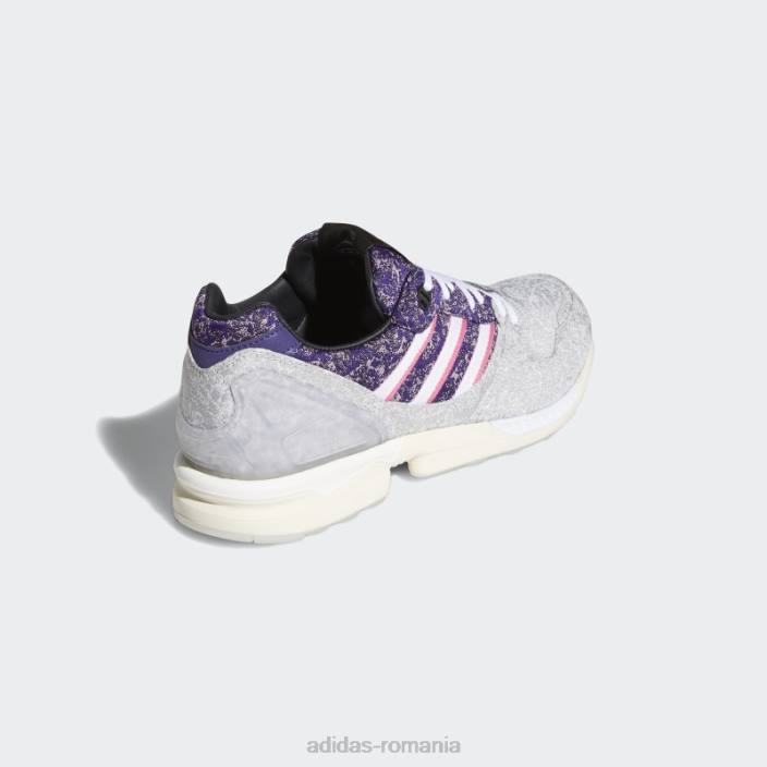 Adidas pantofi argintii zx 5000 vieux lyon bărbați argintiu/roz/alb 2JBN748