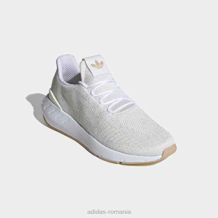 Adidas pantofi bej swift run 22 bărbați alb/bej 2JBN493