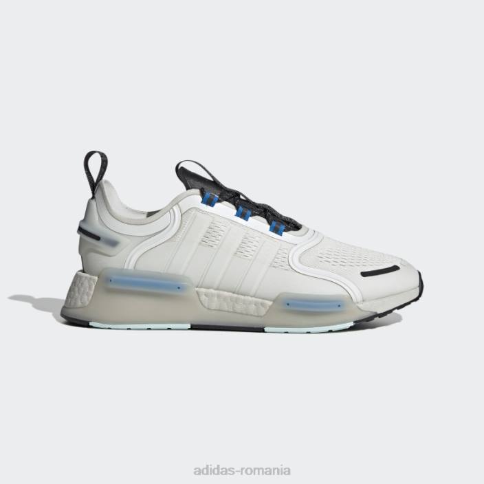 Adidas pantofi blue rush nmd-v3 bărbați papură alb/albastru 2JBN617