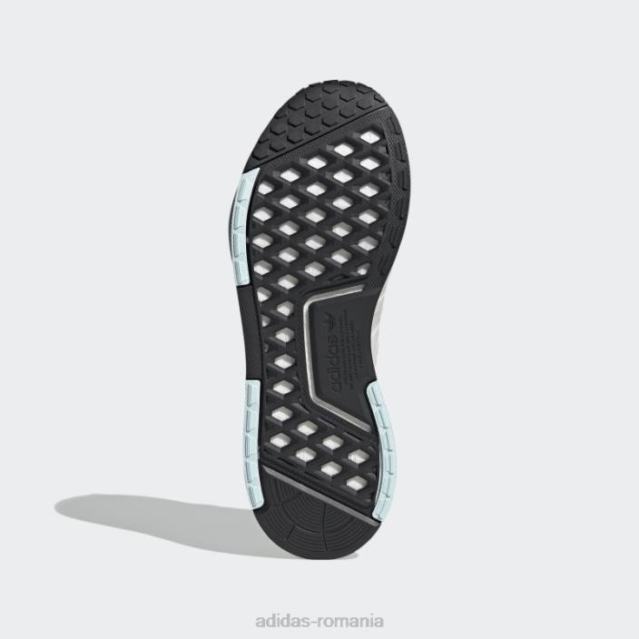 Adidas pantofi blue rush nmd-v3 bărbați papură alb/albastru 2JBN617