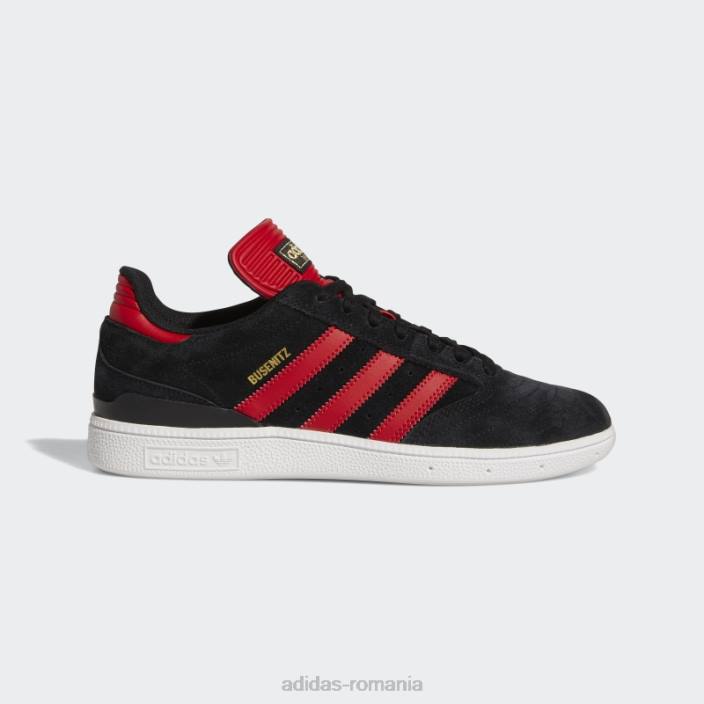 Adidas pantofi busenitz negri adidas bărbați negru/stacojiu/auriu metalic 2JBN630