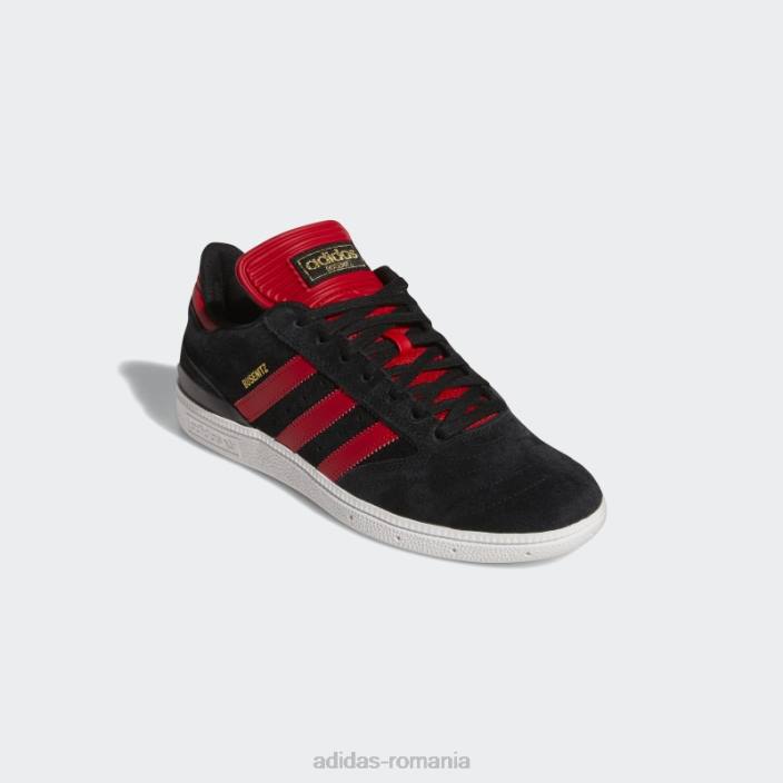 Adidas pantofi busenitz negri adidas bărbați negru/stacojiu/auriu metalic 2JBN630