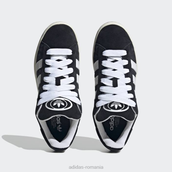Adidas pantofi campus anii 00 negri adidas bărbați alb negru 2JBN4068
