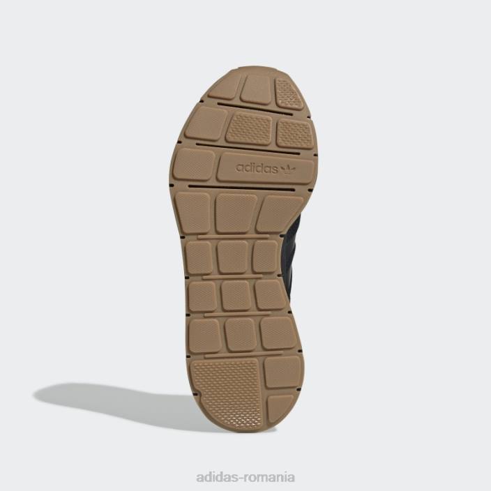 Adidas pantofi de alergare rapidă gum fashion bărbați negru/gumă 2JBN401