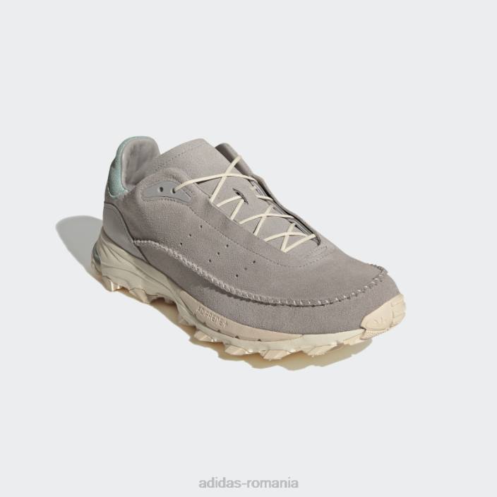 Adidas pantofi de aventură mocaturf de granit bărbați granit/verde cețos 2JBN221
