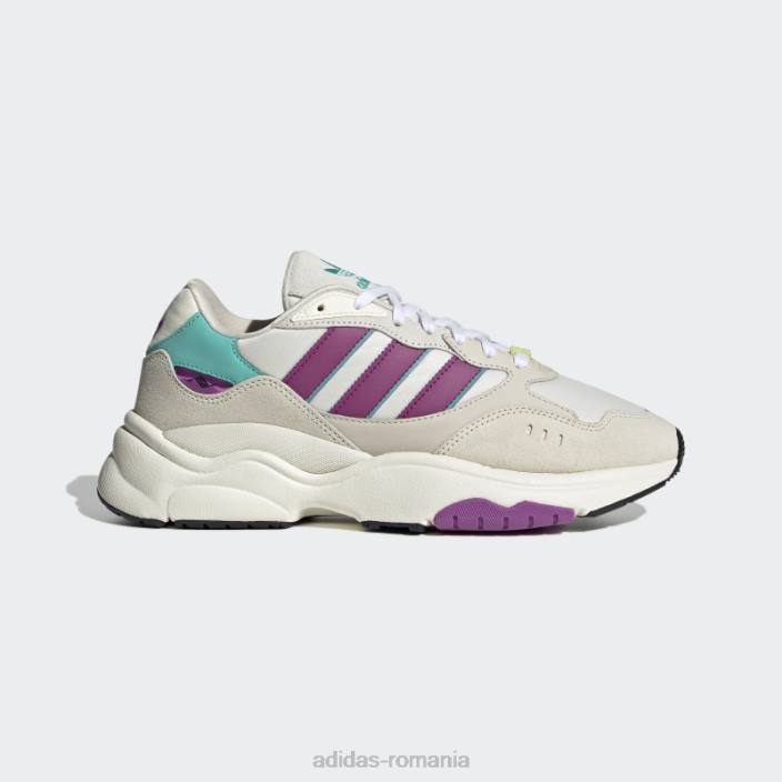 Adidas pantofi de modă fucsia retropy f90 bărbați alb/aluminiu/fucsia 2JBN4800