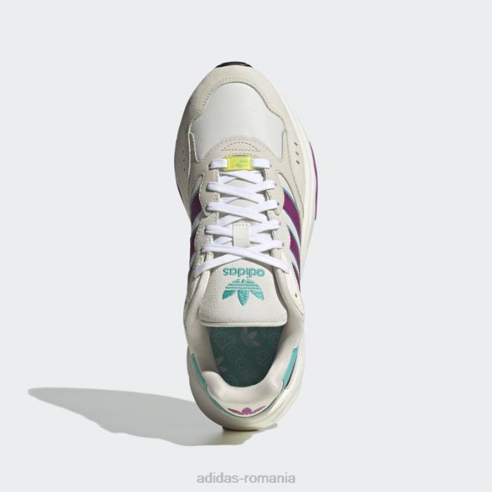 Adidas pantofi de modă fucsia retropy f90 bărbați alb/aluminiu/fucsia 2JBN4800
