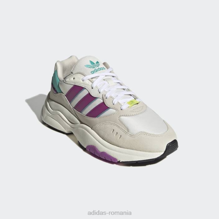 Adidas pantofi de modă fucsia retropy f90 bărbați alb/aluminiu/fucsia 2JBN4800