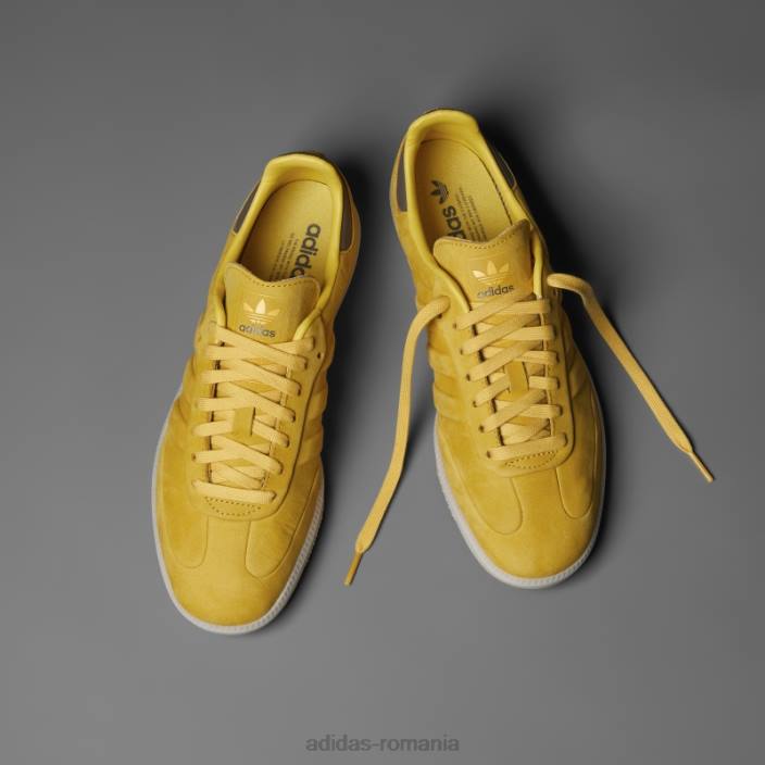 Adidas pantofi de samba aurii bărbați aur/pământ/aluminiu 2JBN6251