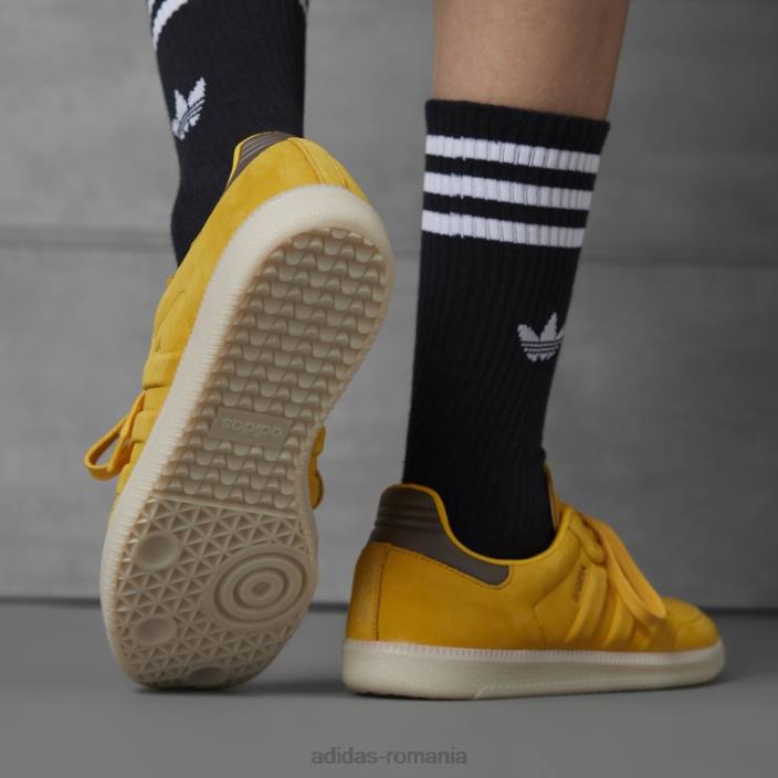 Adidas pantofi de samba aurii bărbați aur/pământ/aluminiu 2JBN6251