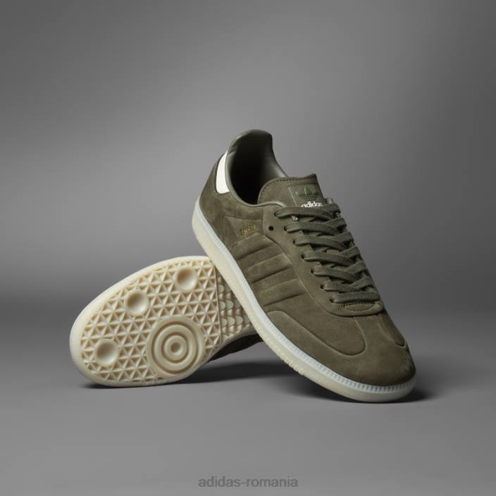 Adidas pantofi de samba olive bărbați măsliniu/alb/aluminiu 2JBN6247