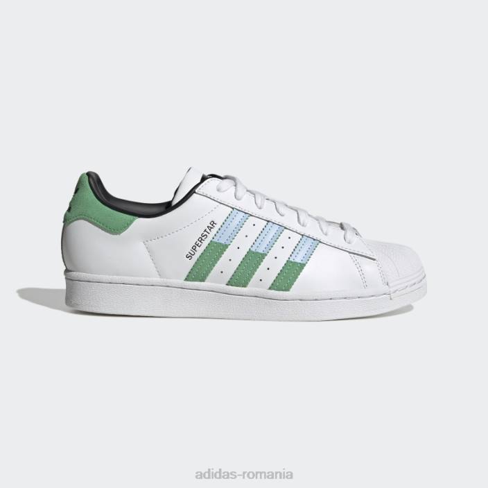 Adidas pantofi de superstar albastru zori bărbați zori alb/verde/albastru 2JBN4129