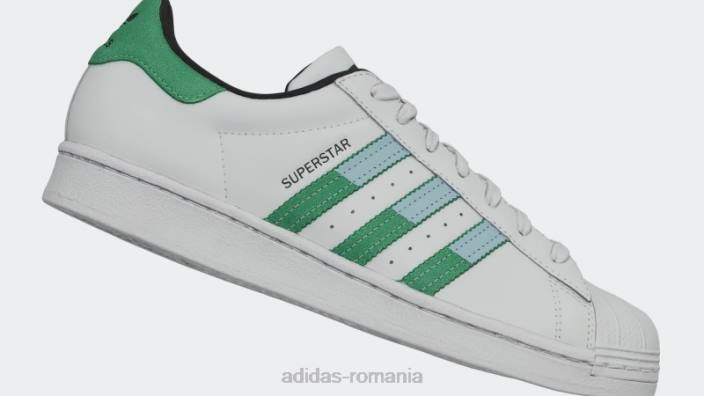 Adidas pantofi de superstar albastru zori bărbați zori alb/verde/albastru 2JBN4129