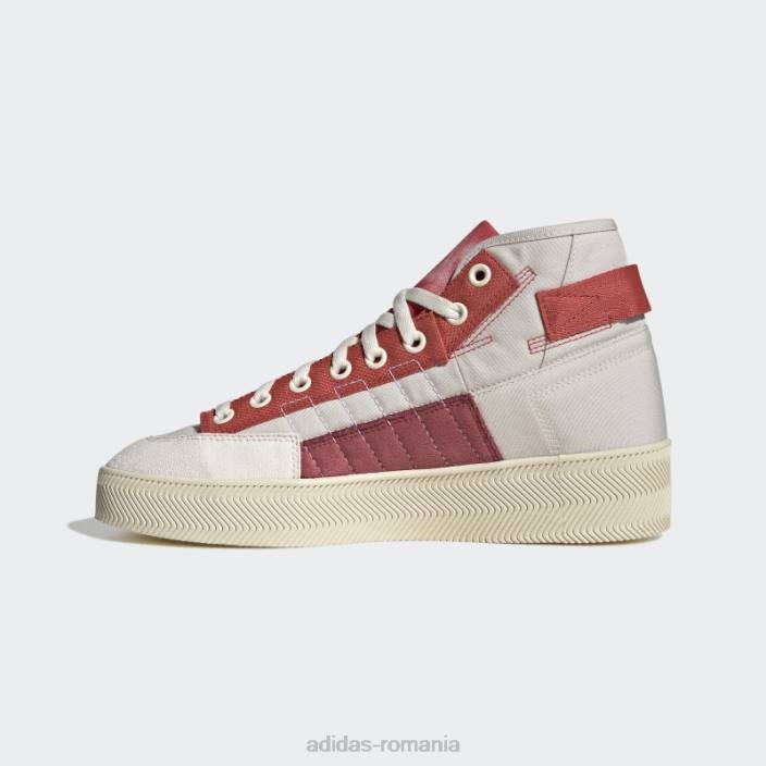 Adidas pantofi eleganti albi nizza parley bărbați alb 2JBN4559