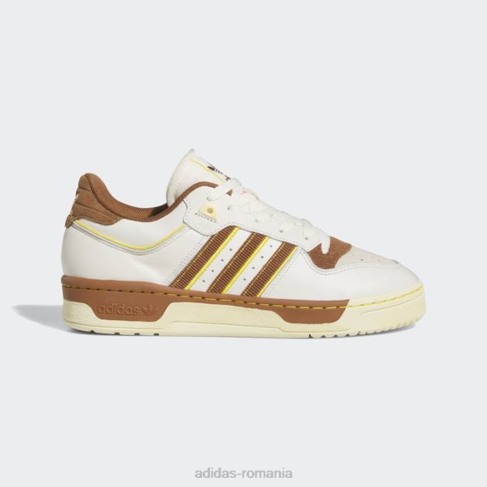 Adidas pantofi eleganti galben rivalitate low 86 bărbați alb/maro/galben 2JBN4705