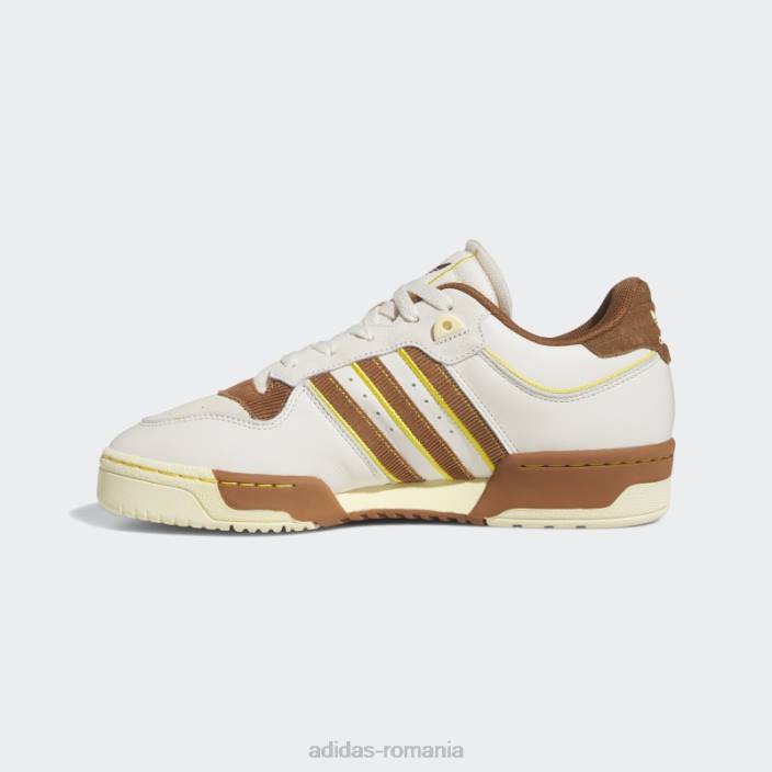Adidas pantofi eleganti galben rivalitate low 86 bărbați alb/maro/galben 2JBN4705