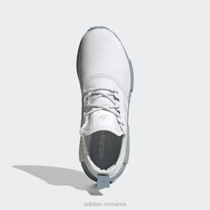 Adidas pantofi eleganti nmd-r1 gri bărbați alb/gri 2JBN4303