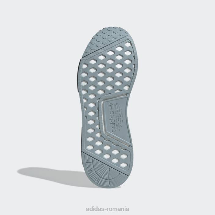 Adidas pantofi eleganti nmd-r1 gri bărbați alb/gri 2JBN4303