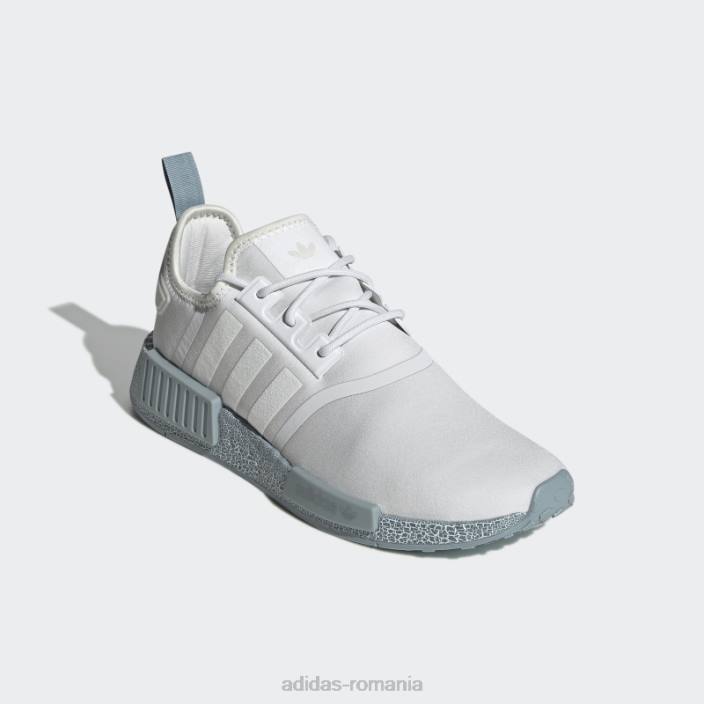 Adidas pantofi eleganti nmd-r1 gri bărbați alb/gri 2JBN4303