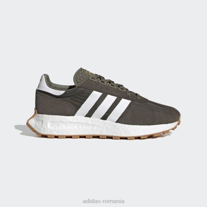 Adidas pantofi eleganti retropy e5 olive bărbați măsliniu/alb 2JBN331