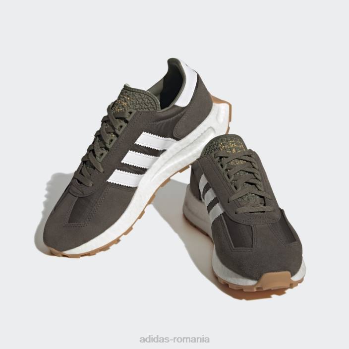 Adidas pantofi eleganti retropy e5 olive bărbați măsliniu/alb 2JBN331