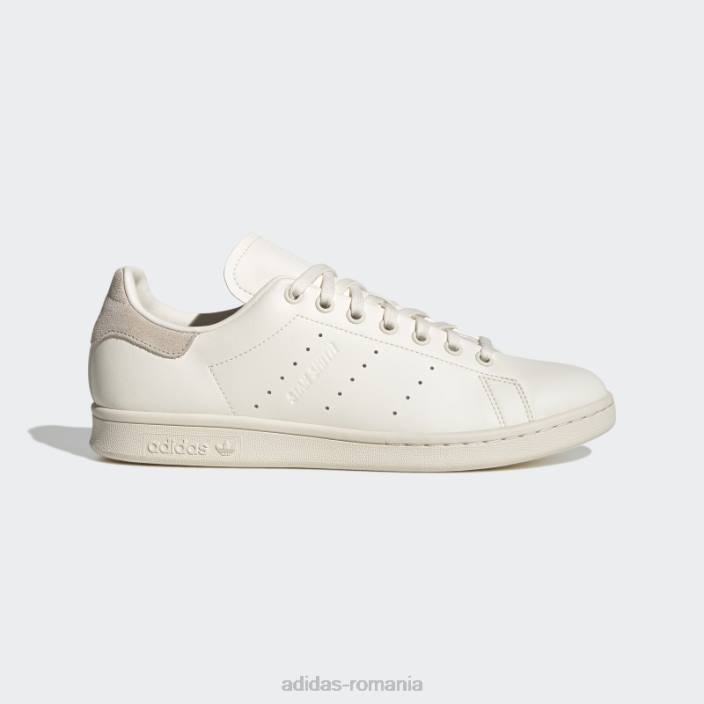 Adidas pantofi eleganti stan smith albi bărbați alb negru 2JBN1361
