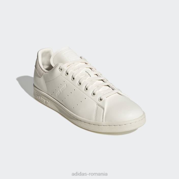 Adidas pantofi eleganti stan smith albi bărbați alb negru 2JBN1361