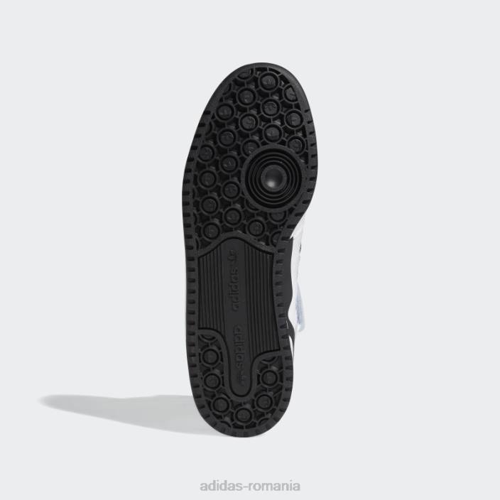 Adidas pantofi forum medii negri bărbați alb negru 2JBN4385