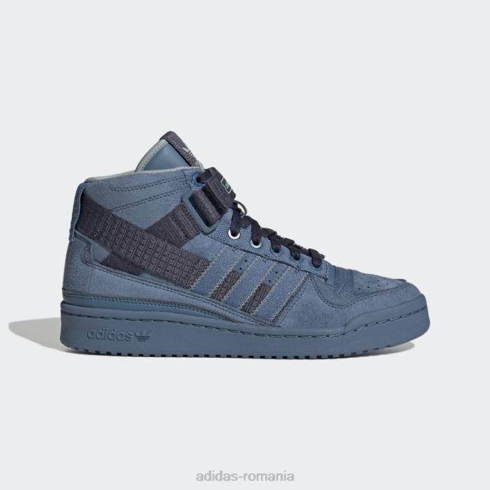 Adidas pantofi forum mid parley alterați albastru bărbați albastru/bleumarin alterat 2JBN596