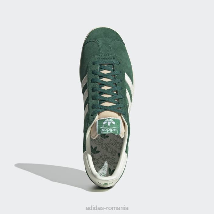 Adidas pantofi gazele albe moda bărbați verde închis/alb 2JBN336