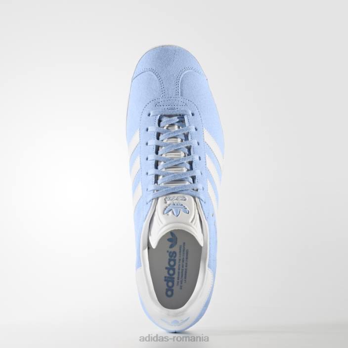 Adidas pantofi gazele cer bărbați cer/alb/auriu metalic 2JBN5965